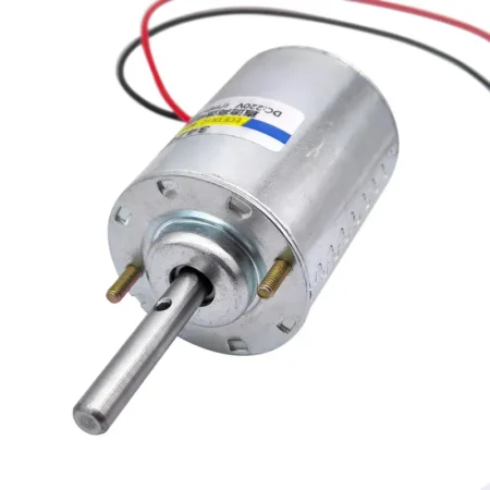 side view of 3420 DC220V DC12V DC110V High Speed Micro Motor