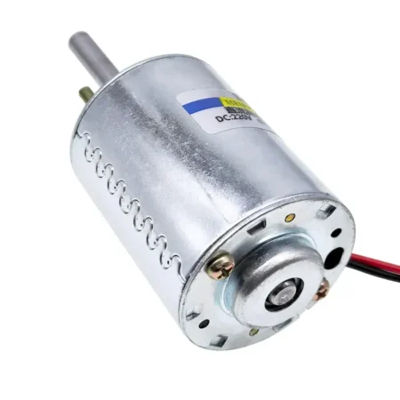 back side view of 3420 DC12V DC110V High Speed Micro Motor