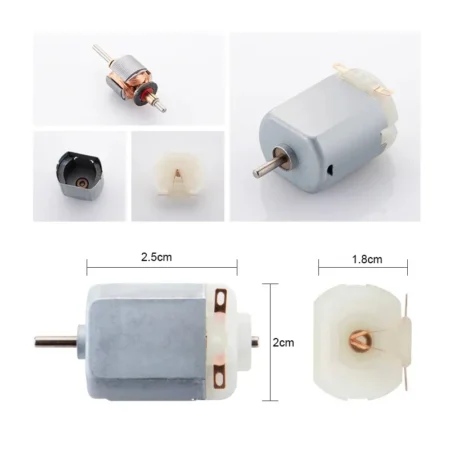 dimensions of F130-13180-38 Micromotor Pony Up To Four Drive 3v dc motor