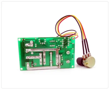 DC Motor Speed Controller 12V–48V | 20A PWM Regulator Module with Potentiometer - Image 2